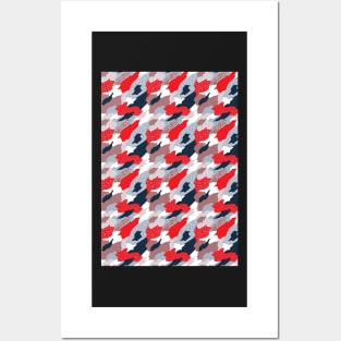 Abstract Pop Pattern Posters and Art